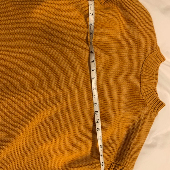 Cozy Mustard Sweater - Picture 3 of 6